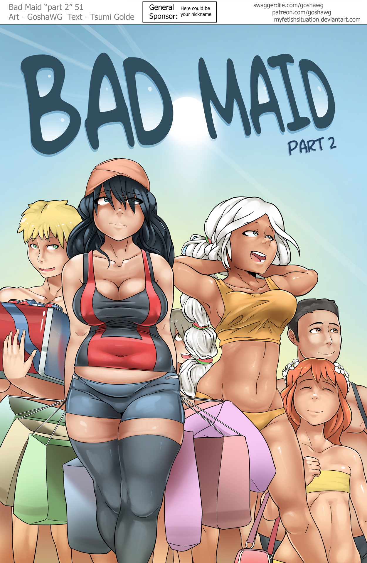 GoshaWG Bad Maid Part 2 ongoing Porn Comic