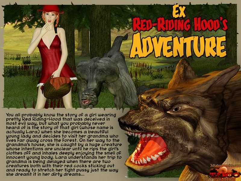 [3dTaboocomics] Ex Red-Riding Hood's Adventure 3D Porn Comic