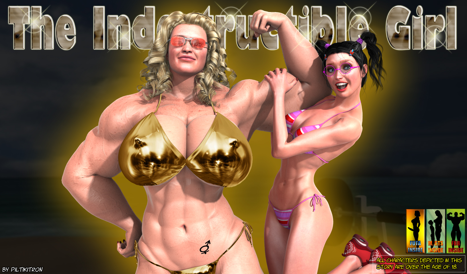 Piltikitron The Indestructible Girl Ongoing 3D Porn Comic
