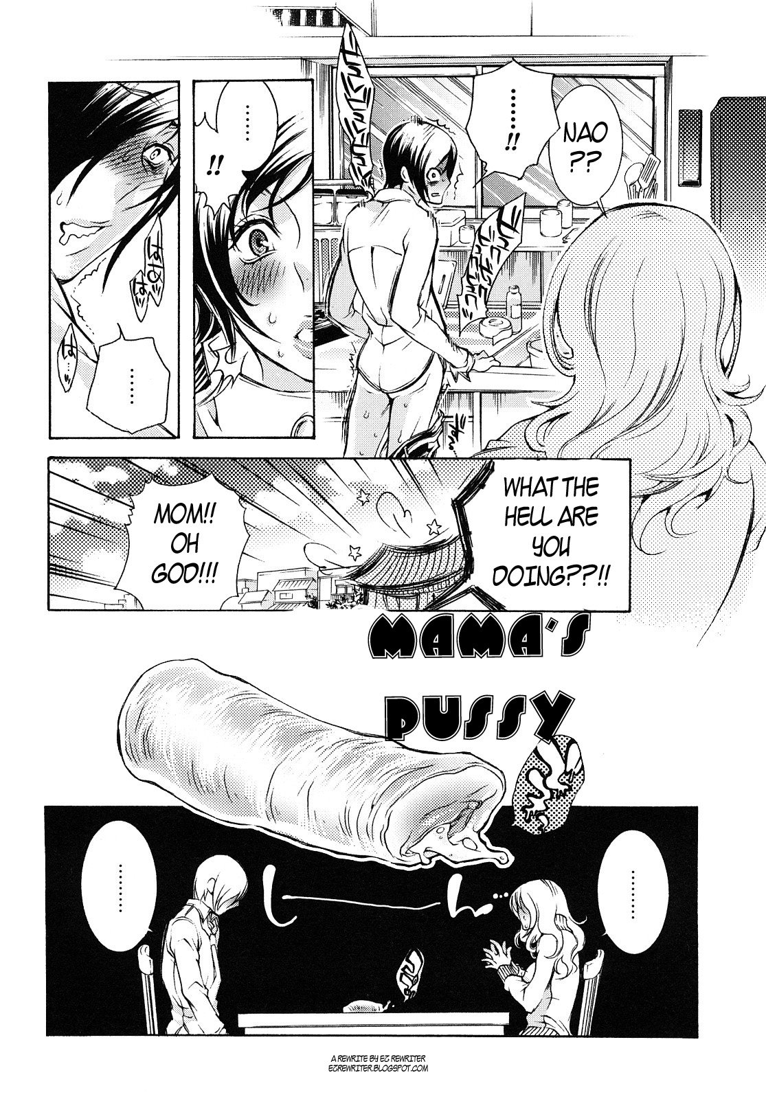 [Hattori Mitsuka] Mama's Pussy Hentai Comics