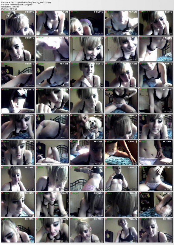 sexy girl on stickam. sexy sexy body. she flashes a couple time and does lo...